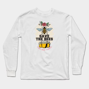 Save The Bees Long Sleeve T-Shirt